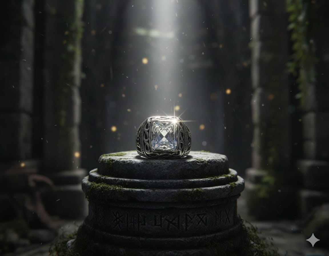 6 Carat Natural Golden Topaz Ring – Solid 925 Sterling Silver (Square Cut)